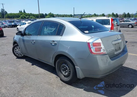 2007 Nissan Sentra 2.0 from USA, damaged, VIN 3N1AB61E27L666742